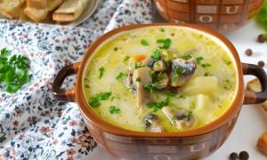 Сырный суп с курицей — пошаговое приготовление